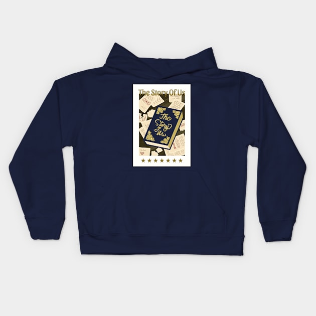 THE STORY OF US T-CARD Kids Hoodie by ulricartistic